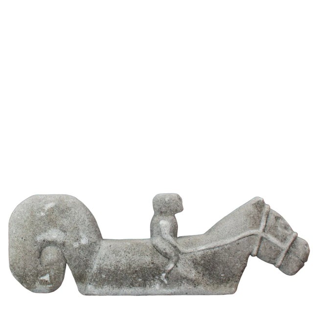 Tribal Vintage Indonesian Stone Sumba Horse For Sale - Image 3 of 6