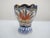 Delft Delft Holland Imari Style Blue Red Gilt Porcelain Egg Cup For Sale - Image 4 of 7