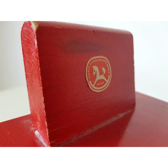 Vintage Dog Car by Konrad Keller Holzspielwaren, Germany, 1950s For Sale - Image 3 of 7
