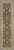 Boho Chic 1990's Ziegler Charcoal/Brown Wool Runner Rug- 2'7'' X 10'3'' For Sale - Image 10 of 10