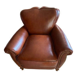 Handcock & Moore Leather Chair For Sale