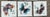Set of mid-century modern ceramic tiles manufactured by Azulindus y Onda in Onda (Castellón), Spain. Each square tile...