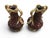 French Turned Red Marble Vases with Gilt Bronze Mounts, 1800, Set of 2 For Sale - Image 9 of 11