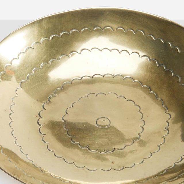 Brass Dish by Hayno Focken For Sale - Image 4 of 6