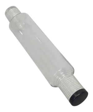 Machine Age Art Deco Kitchen Collectible Glass Rolling Pin