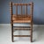 Dutch Bobbin Chair with Rush Seat, 1920s For Sale - Image 4 of 8