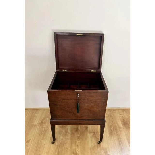 Antique George III Mahogany Callarette, 1800s For Sale - Image 3 of 11