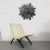 Milo Baughman for Thayer Coggin Vintage White Patterned Vinyl Scoop Chair For Sale - Image 4 of 9