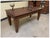 Antique Art Nouveau Desk in Oak, 1915 For Sale - Image 6 of 9