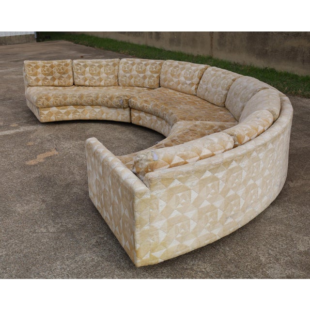 Adrian Pearsall Semi-Circle Sectional Sofa For Sale In Dallas - Image 6 of 6
