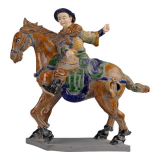 Warrior on Horse Figure For Sale