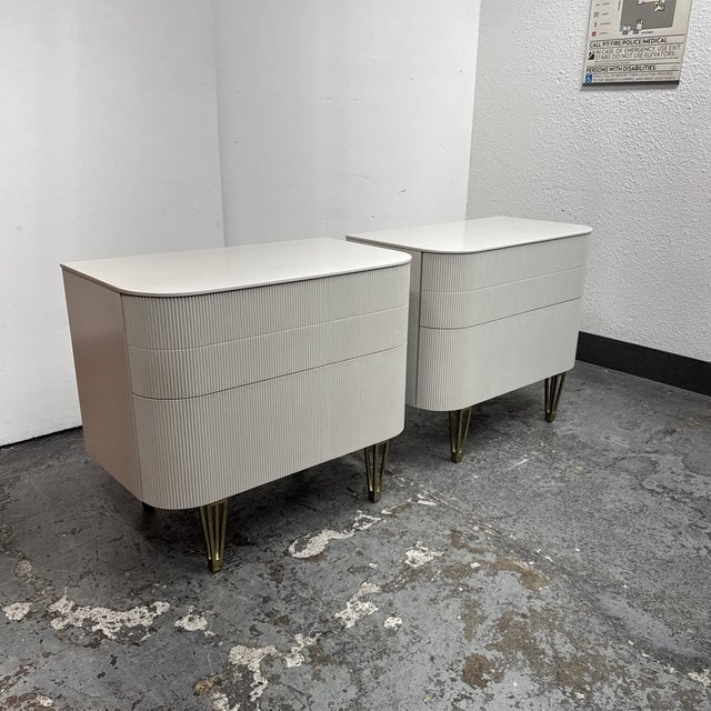 Caracole Caracole True Love Nightstands, Pair For Sale - Image 4 of 12