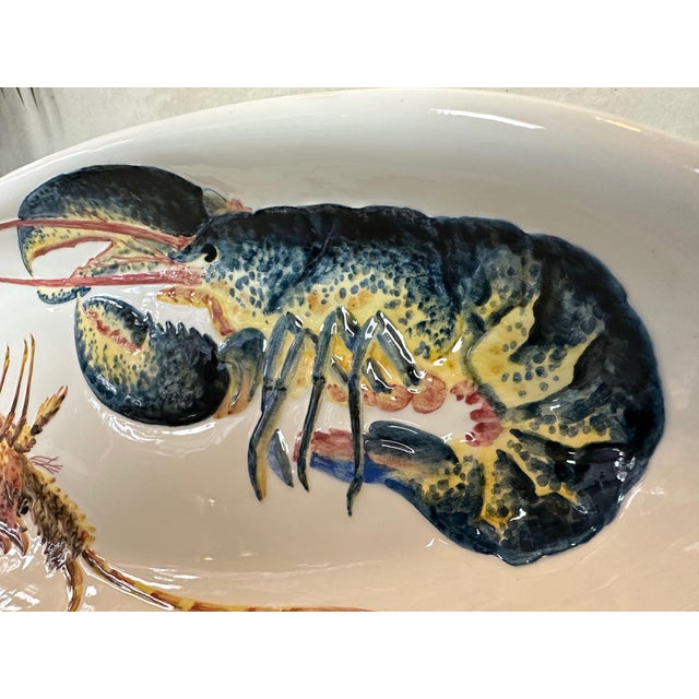 Vintage bowl by Procéram from Aubagne. Fully hand-painted in 1959. In perfect condition, suggesting it has probably never...
