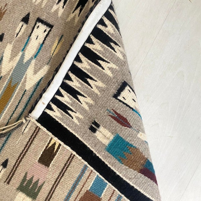 1970s Vintage Navajo Rug, 1970s For Sale - Image 5 of 10