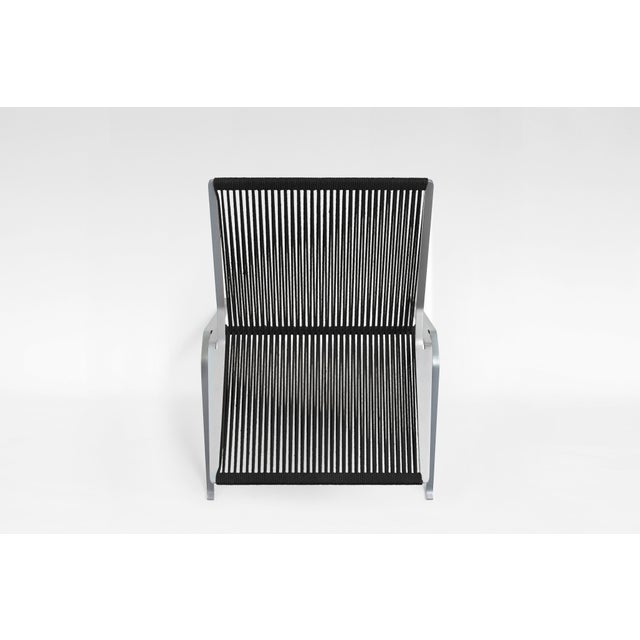 Fritz Hansen Vintage Black Flagline PK 25 Chair by Poul Kjærholm for Fritz Hansen, 1950s For Sale - Image 4 of 9