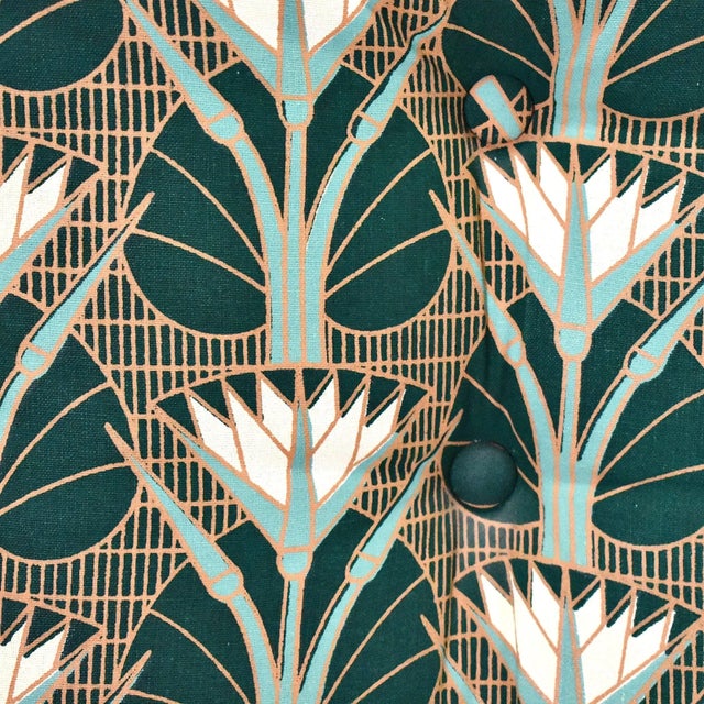 1970's Milo Baughman Chrome Lotus Flower Parsons Chair For Sale - Image 9 of 9