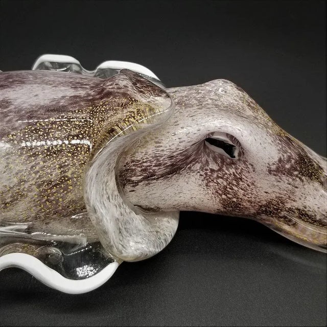 Murano Glass Squid by Dario Frare For Sale - Image 4 of 8