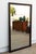 Black Large Elegant Vintage Rosewood Mirror For Sale - Image 8 of 9
