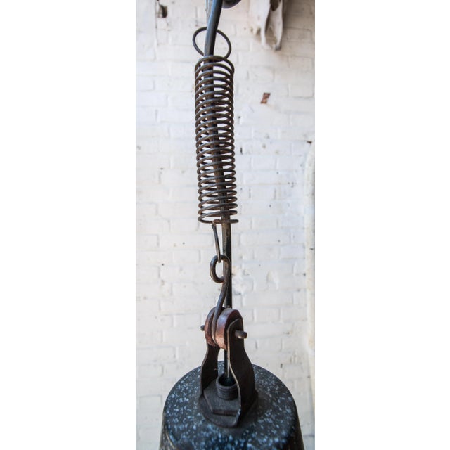 1950s Industrial Ceiling Lamp from Sammode, 1950s For Sale - Image 5 of 7