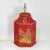 This striking pair of vintage table lamps showcases an iconic hexagonal tea caddy silhouette rooted in traditional...