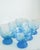 Blue Dessert Cups by Mariana Iskra for Ribes Studio, Set of 6 For Sale - Image 8 of 8