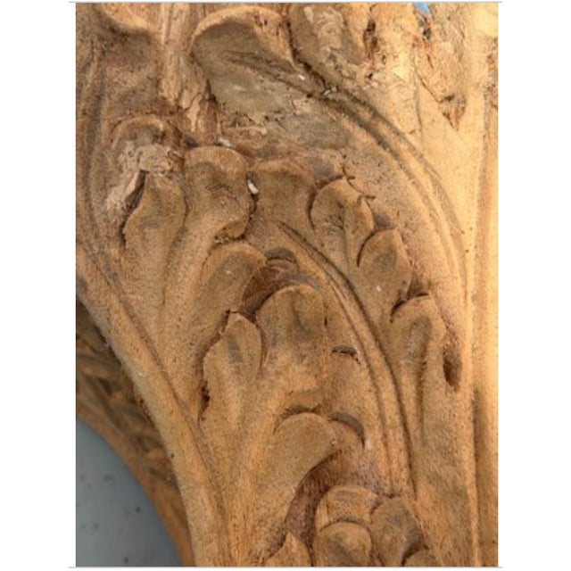 Pair of Vintage Carved Wood Corbels – Architectural Salvage Style Shelf Brackets For Sale In New York - Image 6 of 6