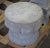 2010s Chinese Lotus Leave Stone Garden Stool For Sale - Image 5 of 6