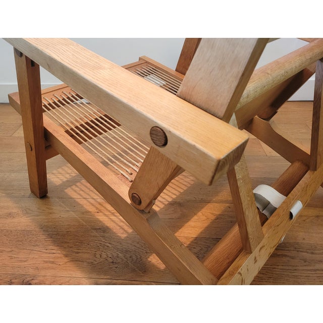 Set of AP72 Lounge Chair and Ottoman by Hans J. Wegner for AP Stolen, 1975 For Sale - Image 18 of 18