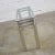 Metal Modern Console Sofa Table Chrome Rectangle With Glass Top Style of Pace or Karl Springer For Sale - Image 7 of 13