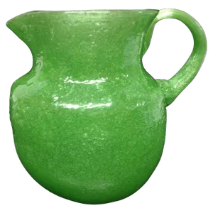 ** Napoleone Martinuzzi Green Pulegoso Jug
