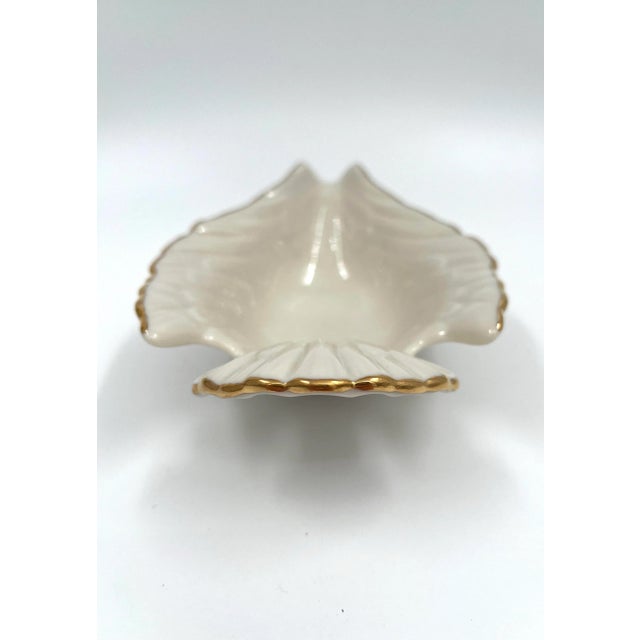 Lenox 1980s Lenox Gold Trimmed Dove Dish For Sale - Image 4 of 10