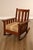 Antique Lifetime Arts And Crafts Oak Rocking Chair For Sale - Image 9 of 18