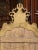 Wood 19th Century Italian Louis XV Style Giltwood Painted Rococo Wall Mirror For Sale - Image 7 of 7