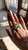 Green Set in 18k Gold, 6.70 Carats, Natural Zambian Emerald & Diamonds Cluster Ring, Size 6 For Sale - Image 8 of 11