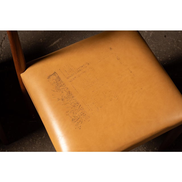 Set of Four Danish Modern Chairs by Poul Volther for Frem Rojle For Sale - Image 9 of 11