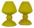 Cased Glass Lamps, 1980s, Set of 2 For Sale