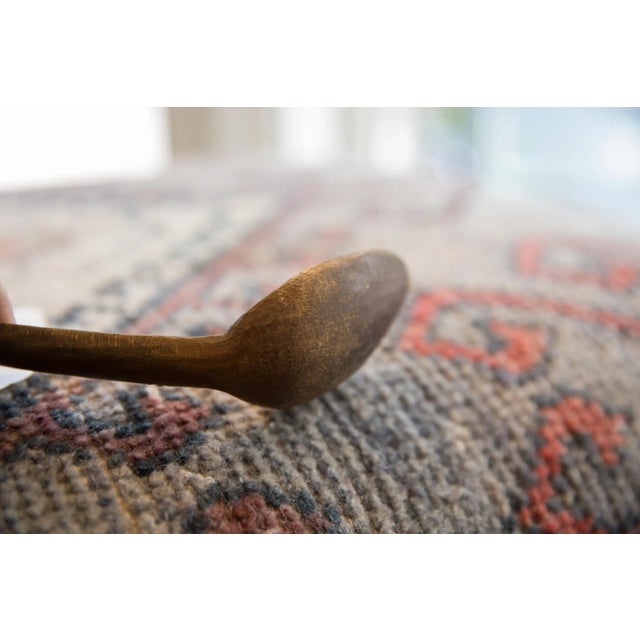 1930s Vintage African Wooden Spoon For Sale - Image 5 of 7