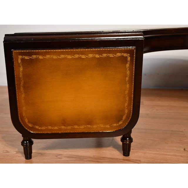 We are pleased to offer this Beautiful English Regency coffee table by Stickley furniture, from the 1930s. This Table is...