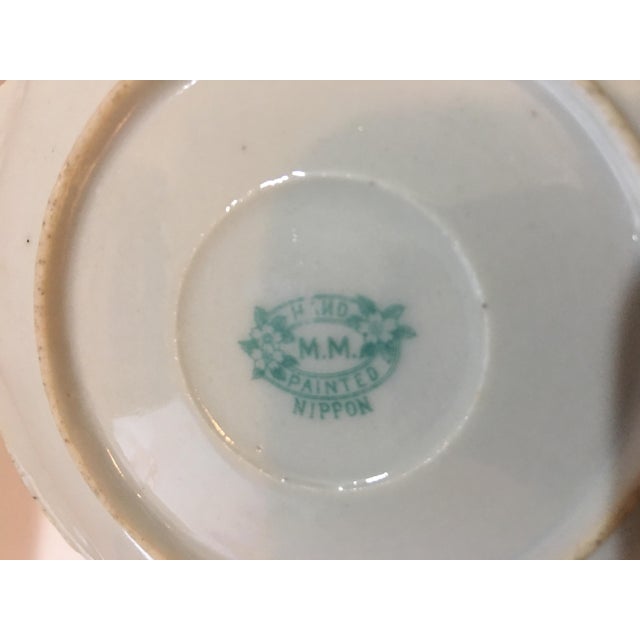 Hand Painted Ornate Nippon Lidded Condiment Dish Chairish