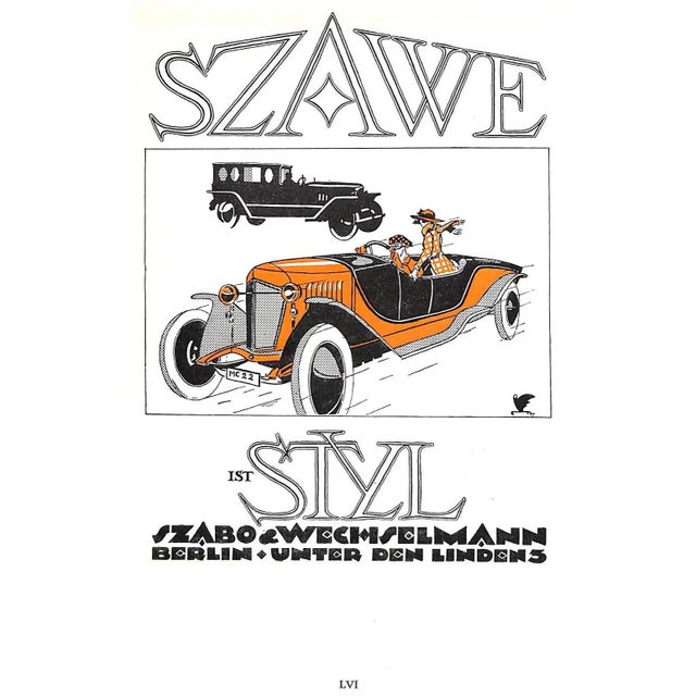 White "Styl: Blatter Fur Mode Und Die Angenehmen Dinge Des Lebens" 1922 For Sale - Image 8 of 15