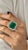 Green Natural Emerald Diamond Ring Size 6.25 14k W Gold 13.14 TCW Certified For Sale - Image 8 of 18
