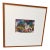 Original Signed Robert E. Wood (Aws) Landscape Watercolor Painting - Mid-Century Wood Frame For Sale