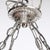Glass 1930s Art Deco Frosted Glass Chandelier With Stylized Cubist Floral Motif For Sale - Image 7 of 18