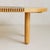Light Yellow Italian Vintage Slatted Wood Dining Table with Extension For Sale - Image 8 of 11