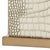 Modern 20.5-Inch H Faux Alligator Table Lamp - Cream For Sale - Image 3 of 7