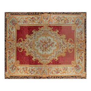 Antique French Aubusson Rug