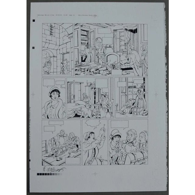 Florence Magnin, Héritage Emilie T03 L'éxiled, 2004, Print For Sale - Image 6 of 6