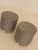 Vintage Poufs in Textile, 1970s, Set of 2, in Flawless conditions. Designed 1970 to 1979