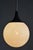 Gold Mid-Century Chandelier in Chromed Steel and Opaline Glass, Czech, 1950s For Sale - Image 8 of 9
