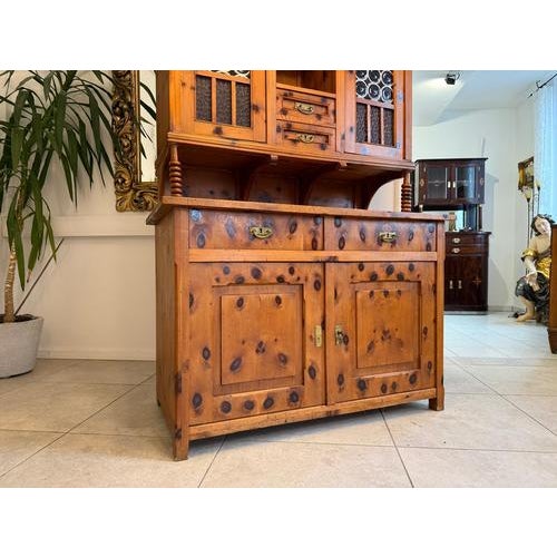 Vintage Swiss Pine Sideboard, 1960s For Sale - Image 9 of 12